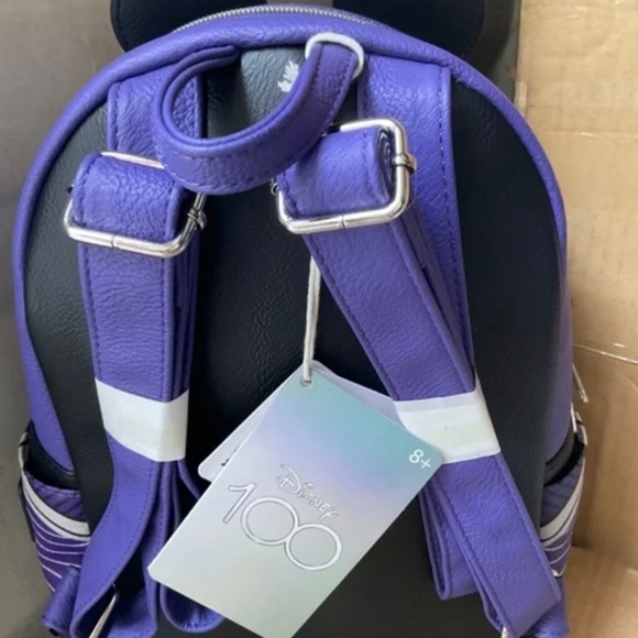 LOUNGEFLY MICKEY MOUSE  ART DECO BACKPACK NWT RETIRED - Picture 4 of 4